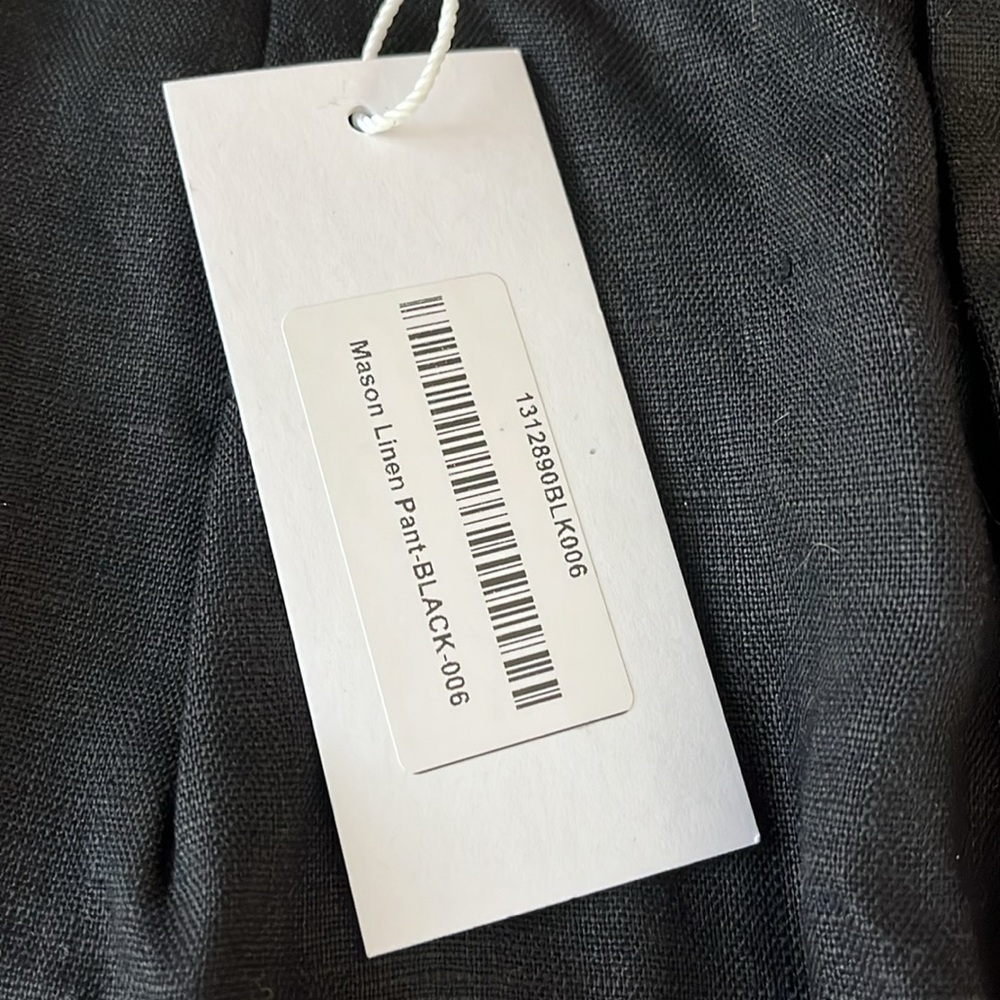 NWT Reformation Linen Mason Pants Size 6 NWT - Picture 5 of 8
